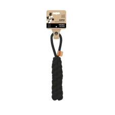 M-PETS Игрушка для собак СОТО перетяжка, 34 см, цвет черный
